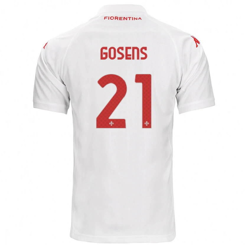 Danxen Dětské Robin Gosens #21 Bílý Daleko Hráčské Dresy 2024/25 Dres