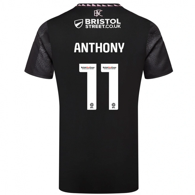 Danxen Dětské Jaidon Anthony #11 Černý Daleko Hráčské Dresy 2024/25 Dres