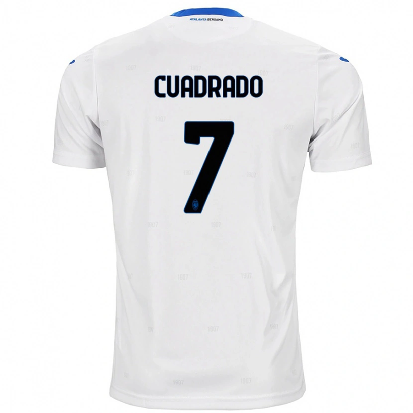 Danxen Pánské Juan Cuadrado #7 Bílý Daleko Hráčské Dresy 2024/25 Dres